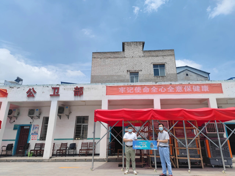 全民抗疫，瑞風(fēng)助力 瑞泰風(fēng)關(guān)愛在行動-湖北麻城市檢測點