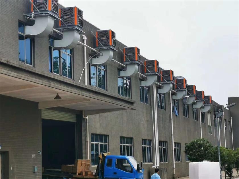 瑞泰風(fēng)車間降溫工程案例圖